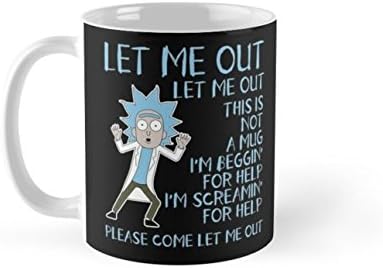 Shopsmeade Rick And Morty. This Is Not A . Mug with Electronic Education Record Â® Gift Card | Collector Edition Mug | Gifts for Boyfriend Girlfriend Fiance Spouse Friends Him Her Men Girl Birthday Anniversary Everyday Gift Mug