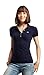 Aeropostale Women's A87 Piqu? Polo Shirt M Classic Navy