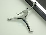 2pcs NBA mascot fans Car metal Decal Emblem Sticker