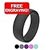 The Original Custom Personalized Silicone Wedding Band Ring