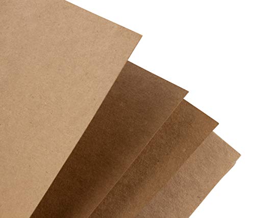 image for Sustainable Greetings Kraft Cardstock - 50-Pack Letter Sized Heavyweig