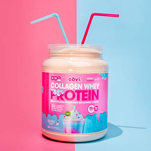 Obvi Collagen Whey Protein Powder, MultiCollagen Infused Meal