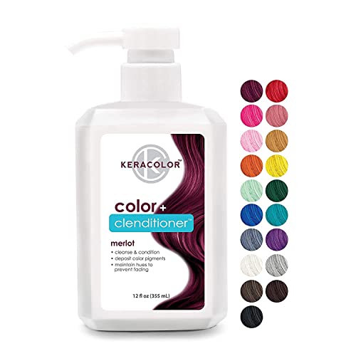 Keracolor Clenditioner MERLOT Hair Dye Semi Permanent Hair Color