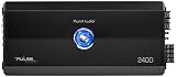 Planet Audio PL2400.4 4 Channel Car Amplifier - 2400 Watts, Full Range, Class A/B, 2/8 Ohm Stable, Mosfet Power Supply, Bridgeable