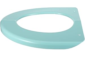 MINAOLULUS Foldable Plastic Toilet Seat Cushion Cover Portable Washable Pad with Non-Slip Design for Travel