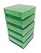 Argos R3115 Green Polypropylene 81 Place Microcentrifuge Tube Freezer Storage Box with Clear Lid for 0.5/1.5/2.0mL Microcentrifuge Tubes (Pack of 5)