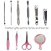 Nail-clippers Kit, ETTG Manicure Pedicure and Makeup Set with Apple-shaped Pack(10 pcs)