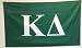 Kappa Delta Sorority Letter Flag