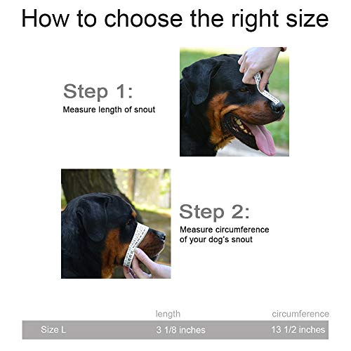 BronzeDog Dog Muzzle Wire Basket Rottweiler Adjustable Leather Straps - Image 3