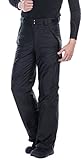 Men's Performance Snow Pants for Ski Snowboard With Leg Gaiter