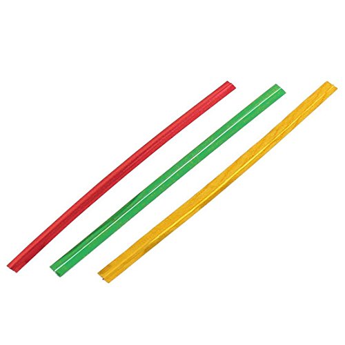 Metal Tie - 2400x Bakery Candy Gift Bags Packaging Twist Ties Gold Green Red - Ties Bulk Colorful Heavy Label Kitchen Kids Candy Twisted Party Reusable Plastic Coated Hair Orange Garden Paper Ga