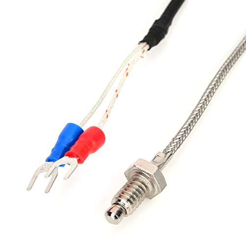 K-Type Thermocouple Connection Cable Set - Silver (190cm / 4PCS)