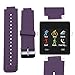 allbingo Watchband for Garmin Vivoactive - Comfortable and Cute - Garmin Vivoactive Silicone Replacement Band with Different Colors and Patterns - Personalize Garmin Vivoactive Smartwatch (Purple x1)