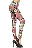 Printed Leggings Passion Leaf (R728-OS)