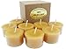 Beeswax Candle Works, 8-Hour Tea Lights (Pack of 8) 100% USA Beeswax