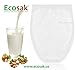 #1 Rated Nut Milk Bag - Premium Food Grade 10