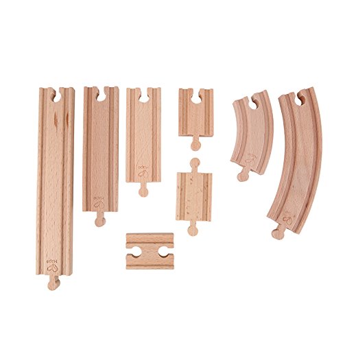 Hape Wooden Railway Super Expansion Rail Pack