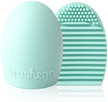 Cleaning Makeup Washing Brush Silica Glove Scrubber Board Cosmetic Clean Tools (Pink)