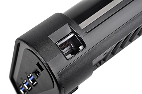 Silverstone Tek Multifunctional Laptop Cooler with Crossflow Fan, Networking Capabilities and 3x SuperSpeed USB 3.0 Ports (NB05B)