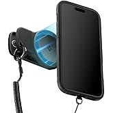 Spigen MagFit Clip Magnetic Phone Holder POV Vlog Filming Secure Mount for Backpack, Belts and Straps Designed for MagSafe - Black