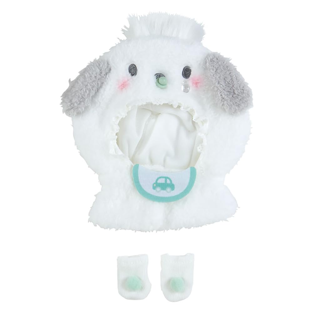 [サンリオ] ポチャッコ ぬいぐるみコスチュームエンジョイアイドル ベビー きせかえ用品 ぽちゃこ pochacco 14×13.6×3cm キャラクター 184373 の商品画像