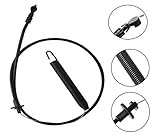 Podoy 175067 Deck Clutch Cable Compatible with Craftsman AYP for Husqvarna Poulan Replace 175067 169676 532169676 532175067 21547184 Lawn Mower 42"