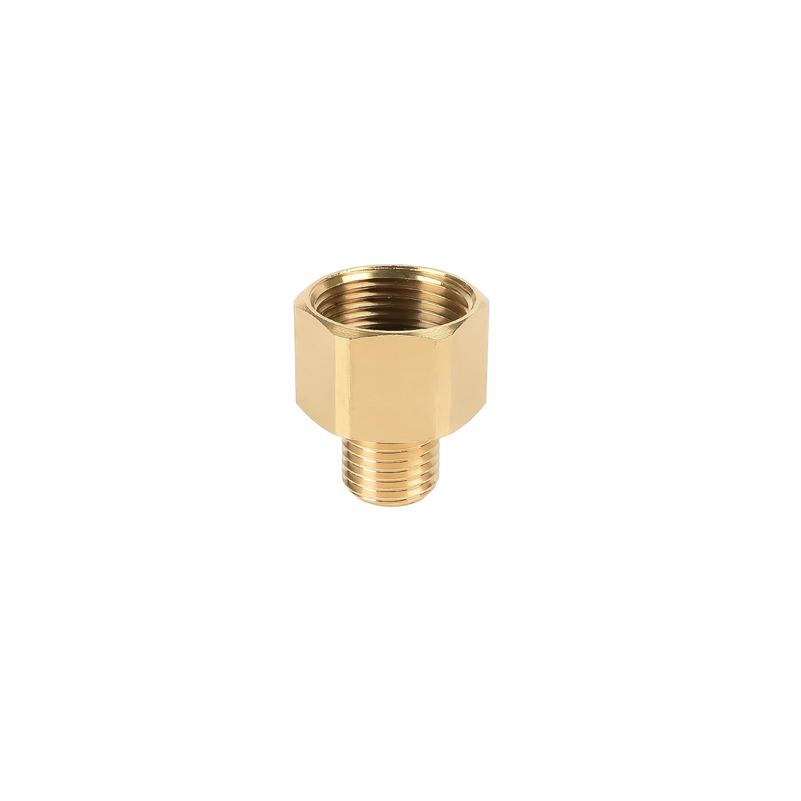 Pressure Washer Connector, 22mm Female to 14mm Flat Male, High Pressure Washer Adapter, Brass Screw Water Pipe Hose Connetor Fitting