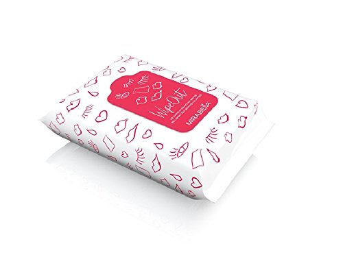 Mirabella WipeOut Makeup Remover Cleansing Wipes - Facial Towelettes With Vitamin E, Alcohol-Free, 30 Count