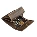 Genuine Leather Mens Tray Purses Coin Purse Cash Change Wallet Key Holder Money Pouch, Money Change Holder Best Holiday Gift for Father Mother Husband Wife or Friends