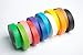 12 Rolls of Colored Masking Tape, 1 in x 60 yds; Great for DIY Label Making, Arts & Crafts, Home & Office. Includes Blue, Black, Yellow, Purple, White and Many More. Vibrant Colors