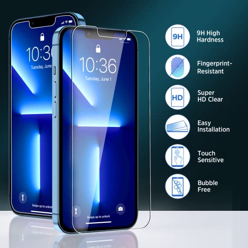 Invoibler 3 Pack Screen Protector Compatible with iPhone 14 Plus /13 Pro Max 6.7\
