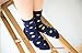 Wish Island Women's 5 Packs Cotton Crew Socks (Yellow Rubber Duck)