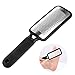 Tinksky Stainless Steel Fine Callus Remover Foot Exfoliating Scrubber Cleaner File (Black)