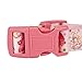 Blueberry Pet Essentials Sweet Tooth Donut Designer Adjustable Dog Collar in Baby Pink, Medium, Neck 14.5