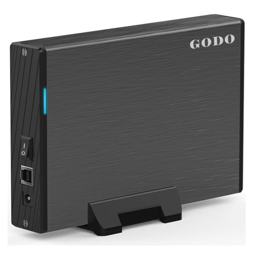 GODO 3.5 SATA Hard Drive Enclosure