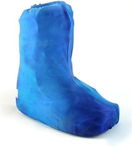 My Recovers Walking Boot Cover for Fracture Boot, Fashion Cover in Blue Seascape, Short Boot, Made in USA, Orthopedic Products Accessories (Extra Small)