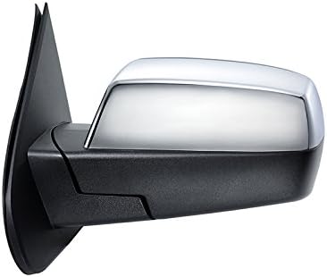 APA Replacement Mirror Assy for 2014-2019 SILVERADO SIERRA Pickup Truck Power Heated with Spotter Glass Chrome Cap Driver Left Side 84342028