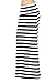 82 Days Women'S Poly Span Stripe Prints Maxi Skirt - Stripe
