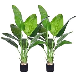 HAIHONG Artificial Bird of Paradise Plant, Fake