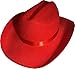 New Child's Country Red Cowboy Felt Costume Hat
