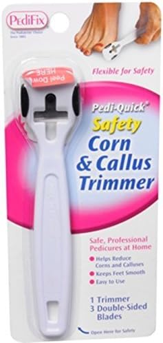 PediFix Pedi-quick Safety Corn and Callus Trimmer, 1 Count by Organic Bio Sprouts