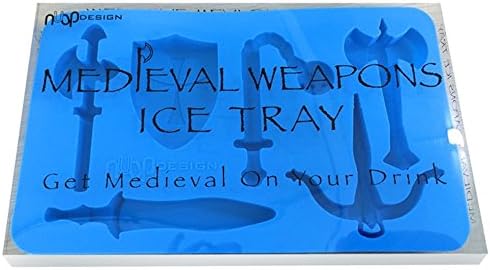 Nuop Medieval Weapons Ice Tray Purple