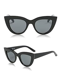 Sojos SJ2939 lentes de sol vintage con marco de plástico, espejados, para mujer