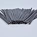 Anyumocz 1000 pcs 5 inches Plastic Black Twist Ties for Party Cello Candy Bags Cake Pops (Black)