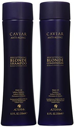 Alterna Caviar Anti-Aging Blonde Shampoo and Conditioner Duo (8.5 oz each) by Alterna