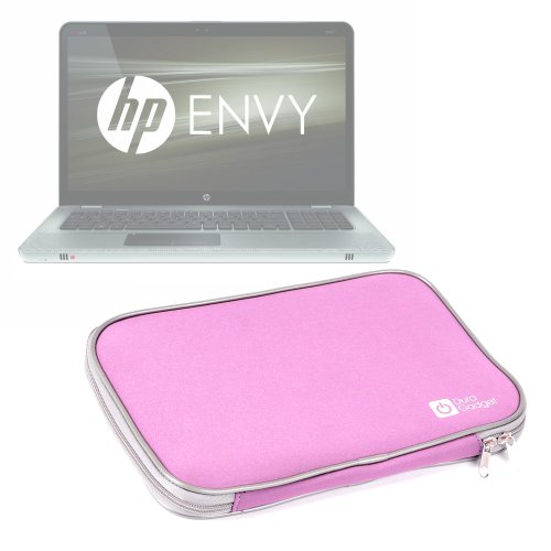High Quality Neoprene Laptop Case In Stylish Pink For HP Pavilion 17e079nr, HP Envy 17 3D