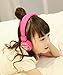 Einskey Kids Headphones, Wired On-Ear Headsets for Children with Microphone, Comfortable Lightweight & Foldable Design for Boys and Girls (Pink)