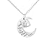 CAETLE Moon Love Pendant Necklace for Mother Women lady Girl