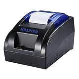 58MM USB Thermal Receipt Printer, High Speed Printing 90mm/sec, Compatible with ESC / POS Print Commands Set