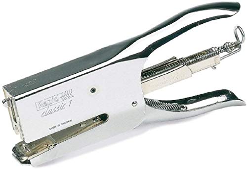 Rapid Classic K1 Stapling Pliers, 50 Sheet Capacity, Stapling and Pinning, Uses 24/6 and 24/8 mm Staples, Metal, Chrome, 10510628